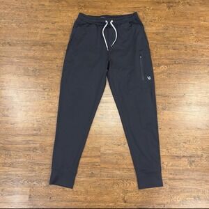 Vuori Black Sunday Performance Jogger Gym Athleisure Sweatpants Men S 28x28 V416